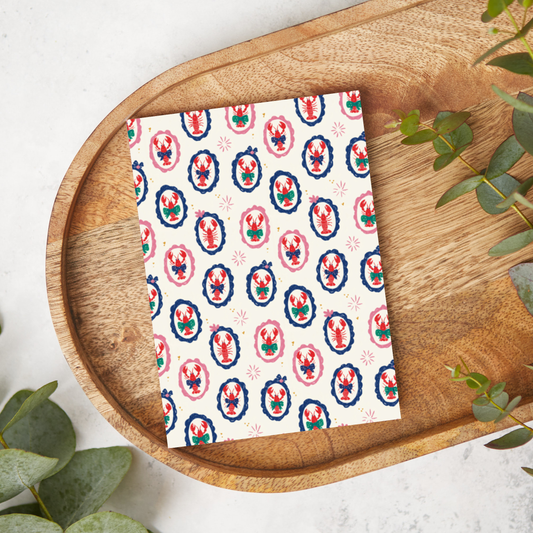 Preppy Framed Lobsters | T0795 | Image Transfer Paper