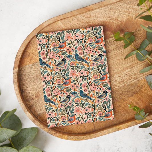 Vintage Bird Florals | T0811 | Image Transfer Paper