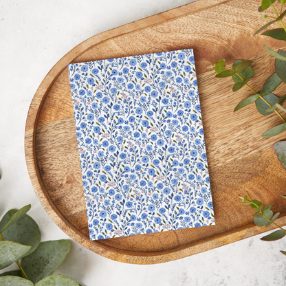 Blue Florals | T0819 | Image Transfer Paper