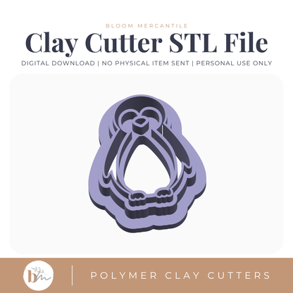 Penguin | Digital STL File | Polymer Clay Tools & Cutters