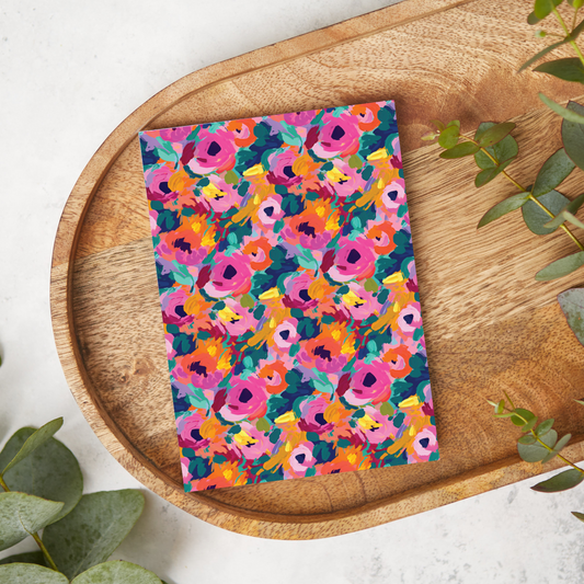 Bright Abstract Flowers | SV01 | Image Transfer Paper