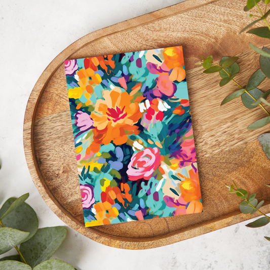 Abstract Painted Flowers | SV27 | Image Transfer Paper