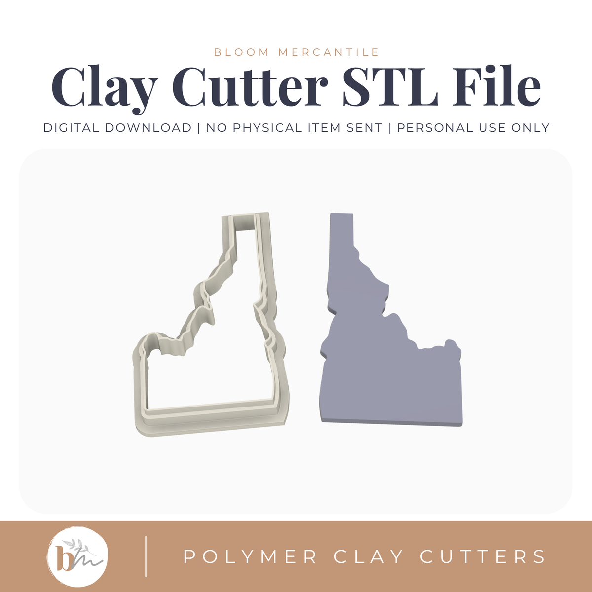 Idaho State Silhouette - 4 Sizes