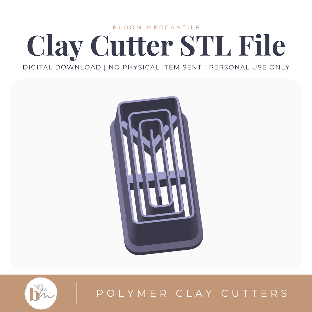 Extruded Rectangle STL file