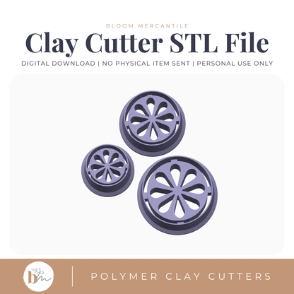 Scandi Folk Circle - 2 Sizes STL cutter preview
