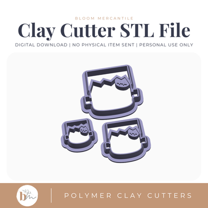 Frankenstein - 3 Sizes STL cutter preview