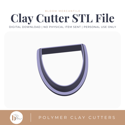 Half Oval STL cutter