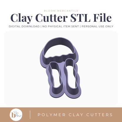 Jellyfish digital STL polymer clay cutter