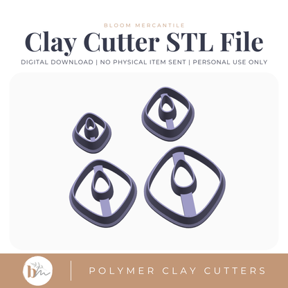 No Drill Diamond - 4 Sizes STL cutter