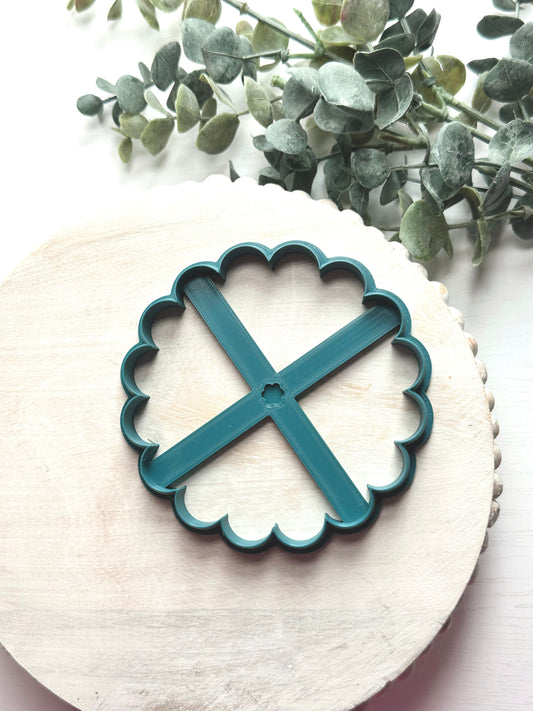 Scalloped Trinket Dish | Polymer Clay Cutter