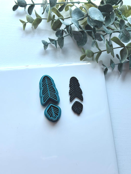 Feather Set | Polymer Clay Cutter