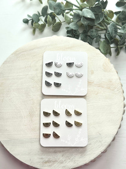 Watermelon | Add-On Stud Packs (5 pair)