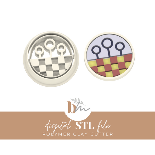 Magic Flying Hoop Game | Digital STL File | Polymer Clay Tools & Cutters