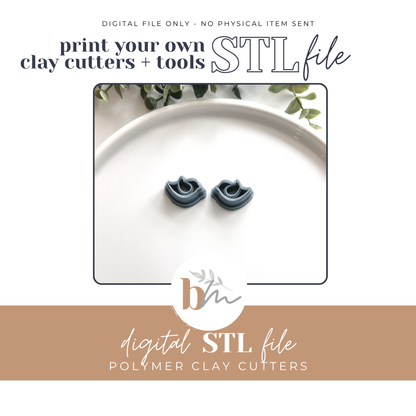 Bird | Digital STL File | Polymer Clay Tools & Cutters