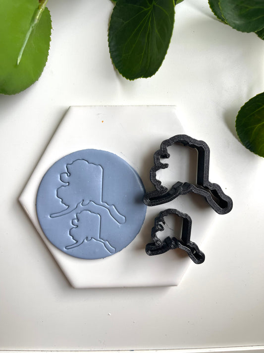 Alaska | State Silhouettes | Polymer Clay Cutter