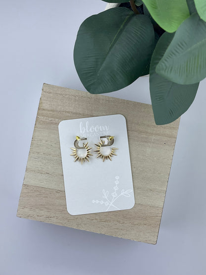Sunburst Hoops