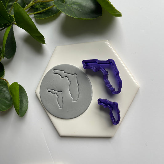 Florida | State Silhouettes | Polymer Clay Cutter