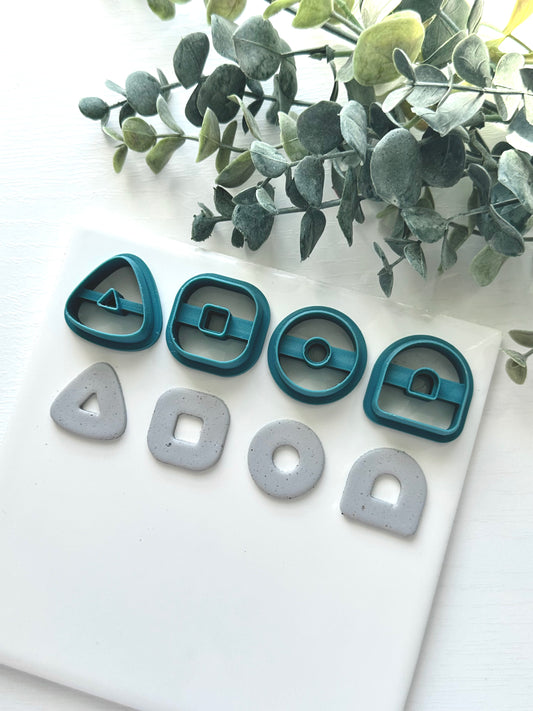 Rounded Donut Basic Shapes | Polymer Clay Cutter