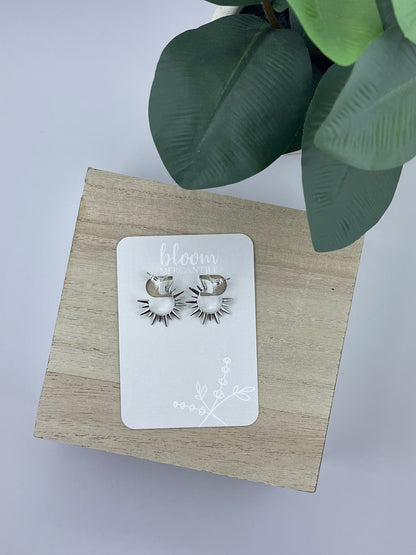 Sunburst Hoops
